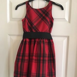 Polo by Ralph Lauren Dresses - Girls Polo red and black plaid dress, size 8 Polo by Ralph Lauren Dresses - Girls Polo red and black plaid dress, size 8
